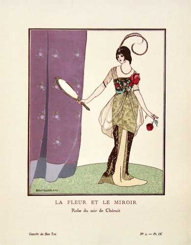 Vintage art deco fashion - vintage,