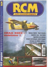 RCM N°269 PLAN : LE WRIGHT BABY / MOTEUR TWISTER / FLIP 3D KYOSHO / EOLO ROBBE