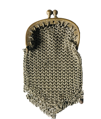 Ancien porte monnaie maille - porte-monnaie,
