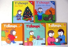 Lot de 5 Livres T'choupi