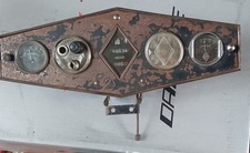 Ancien tableau de bord RENAULT KZ  pour automobilia déco garage ou rénovation