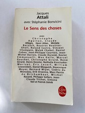 LE SENS DES CHOSES Jacques