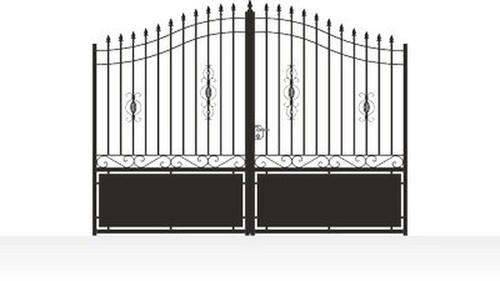 Portail battant acier fer - battant,