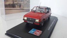 TALBOT SAMBA CABRIOLET 1983  MINIATURE  1/43  TBE BOITE  IXO PRESSE