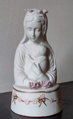 Statuette buste sainte vierge - buste,