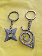 2 Porte Clef Naruto ninja étoile  kunai collection manga 