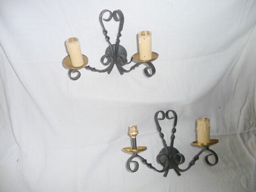 Appliques anciennes fer - 2,