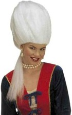 Widmann Perruque Marquise de Pompadour (Blanche, Blond) NEUF