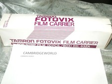 Tamron FOTOVIX NEW Film Carrier for Strip Films  Box of 10 in ORIGINAL BOX