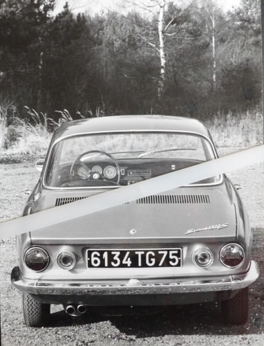 Photo presse simca coupé 1200 - photo,