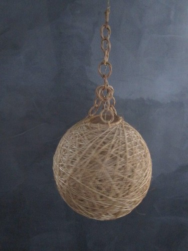 Suspension vintage corde - vintage, en