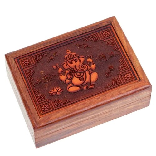 Boite ganesh bois - boite,