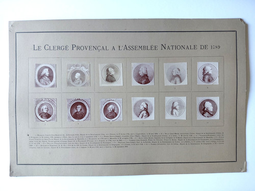 Clergé provençal à - le,