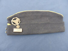 Ancien CALOT militaire  Insignes A.O.F. Audace n'est pas déraison Marine Jaune