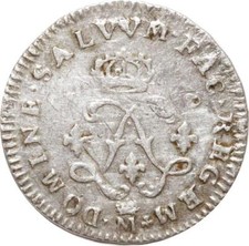 CD0965 Rare 4 Sols 2 Deniers