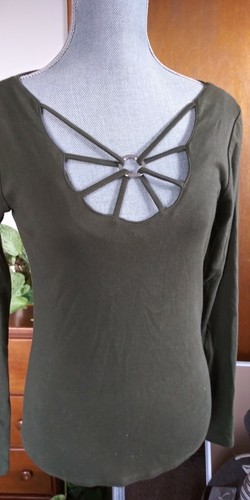Women gitano army green - l/s,