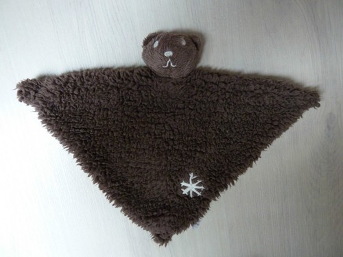 Doudou plat ours - plat,