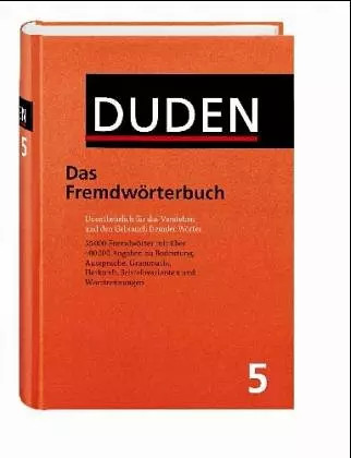 Duden fremdwörterbuch g - :, fremdwörterbuch,