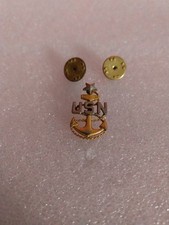 Insigne de calot armée us US NAVY original