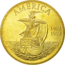 [#557286] United States of America, Médaille, 500ème Anniversaire de la Découver