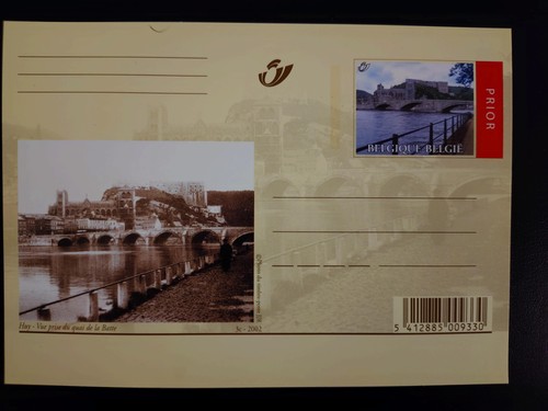 Carte postale belgique 2002 - carte,