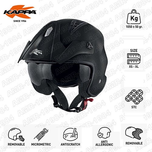 Casque kappa demi - demi, kv45