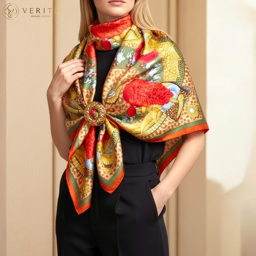 Rare vintage hermes silk scarf - vintage,