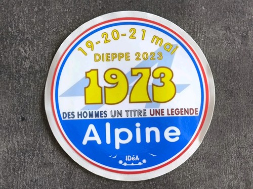 Idea autocollant ans alpine - 50,