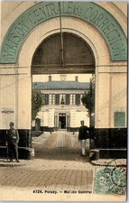 78 POISSY - porte d'entree de la maison centrale