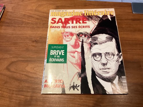 Magazine litteraire 282 sartre - litteraire,