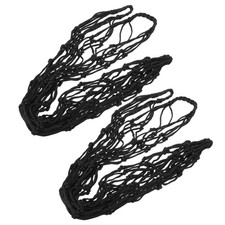  Lot de 2 mangeoires à foin - Filet à foin à distribution lente - Sacs à foin