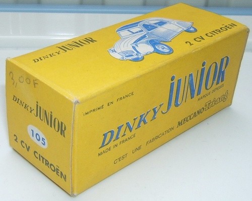 Dinky toys 105 citroën 2cv - 105,
