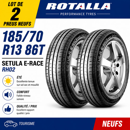 Pneus 185 r13 86t rotalla - 2, 185/70