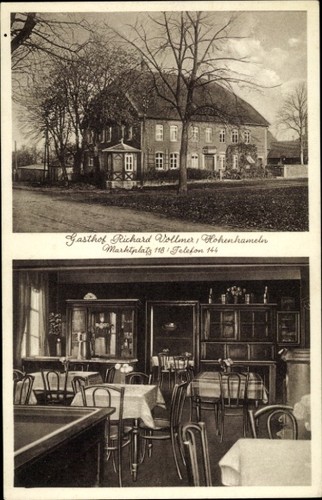 Postcard hohenhameln lower - postcard,