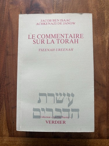 Commentaire sur la torah - , le