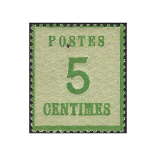 Alsace-Lorraine timbre N°4 neuf*.