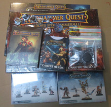 D22C40 WARHAMMER QUEST SILVER TOWER HAMMERHAL + FIGURINE + CARTES + COLLECTOR