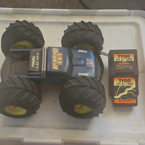 Tyco rebound 4x4 jet - rebound,