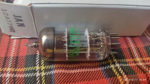 12at7wc jan nos nib great - ge,