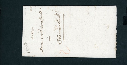 Lettre préphilatélique