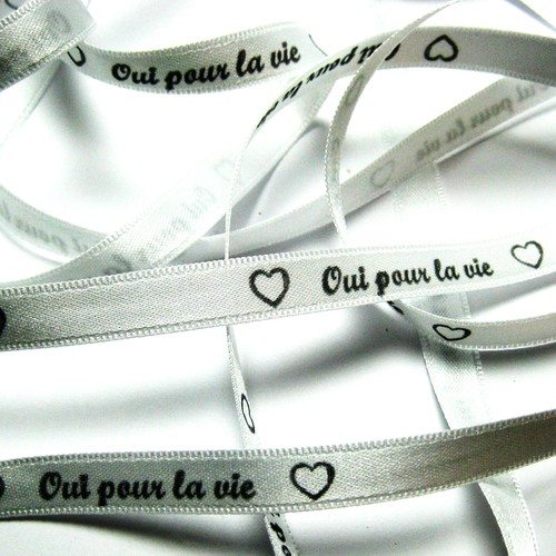 Ruban oui pour vie - oui,