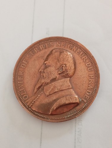 Médaille olivier serres - médaille,