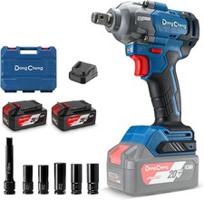 Clé à choc sans fil PRO 698/908Nm,20v,2x Bat 4Ah,Valise, DCPB698