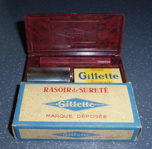 Ancien rasoir voyage - rasoir,