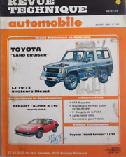 revue technique automobile RTA Toyota LAND CRUSER LJ 70.73 mot diesel n°493