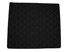 Cuir éco Tapis de coffre NOIR