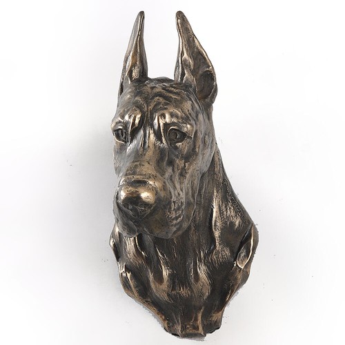 Dogue allemand tête suspendue - allemand,