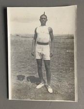 PHOTO ancienne MAROC Athlète marocain SPORTIF Homme Sport 1920 Gay