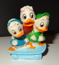 Figurine - Fifi, Riri & Loulou font du skate board - Disney