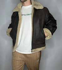 Vintage - Bombardier / Veste en cuir véritable 90’s - Made in France